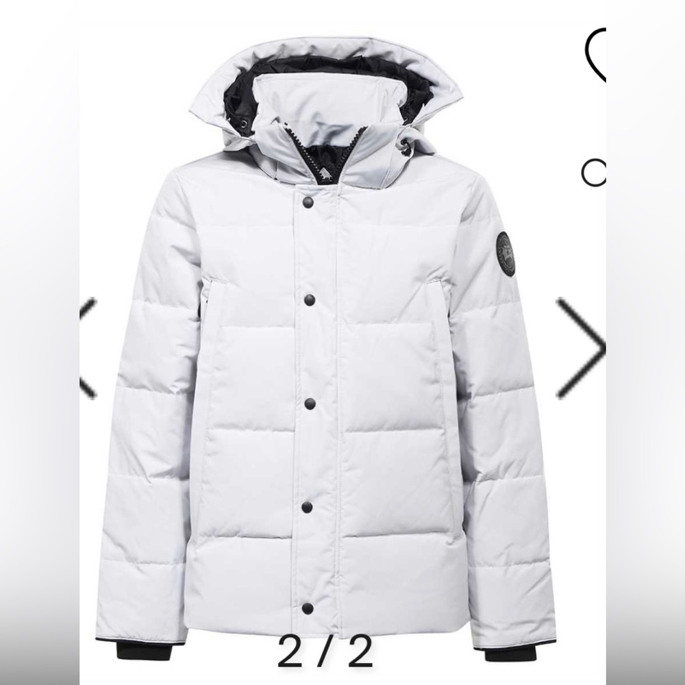 Authentic New Canada Goose Wyndham Sliverbirch Parka with Hood Trim